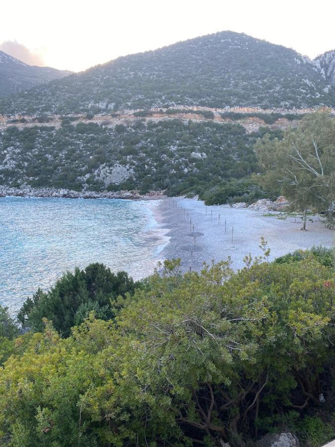 Secret Arcadia Bay - Maisonette Breathtaking Sea & Mountain View-Just On The Beach Agios Andreas  外观 照片