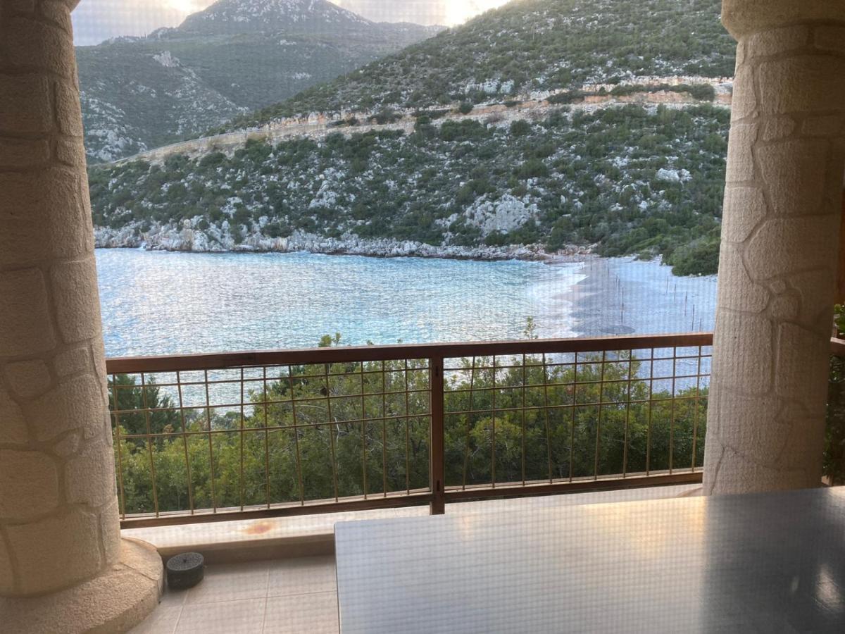 Secret Arcadia Bay - Maisonette Breathtaking Sea & Mountain View-Just On The Beach Agios Andreas  外观 照片