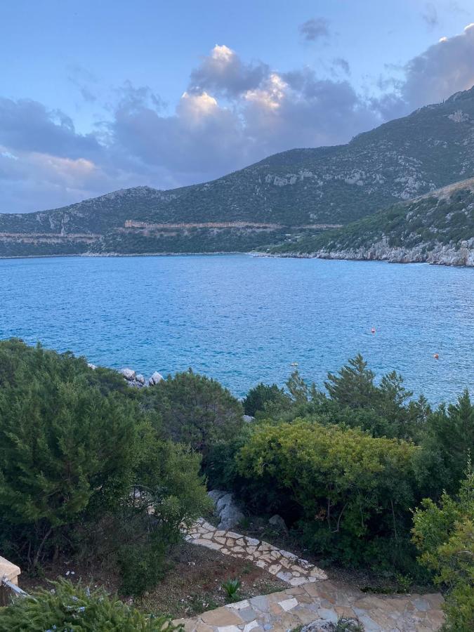 Secret Arcadia Bay - Maisonette Breathtaking Sea & Mountain View-Just On The Beach Agios Andreas  外观 照片