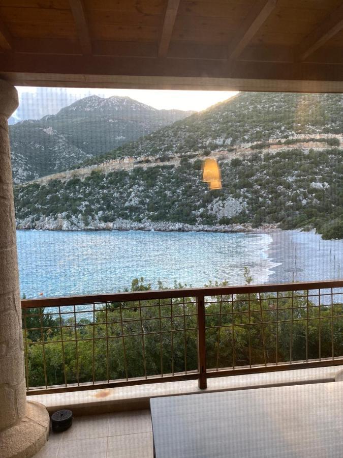 Secret Arcadia Bay - Maisonette Breathtaking Sea & Mountain View-Just On The Beach Agios Andreas  外观 照片
